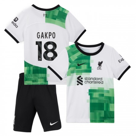 Goedkope Liverpool Gakpo 18 Kids Uittenue 2023-24 Goedkope Liverpool Gakpo 18 Kids Uittenue 2023-24